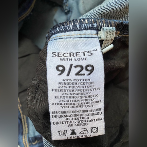 Secrets Women’s High Rise Skinny Jeans size 29 - Picture 7 of 12